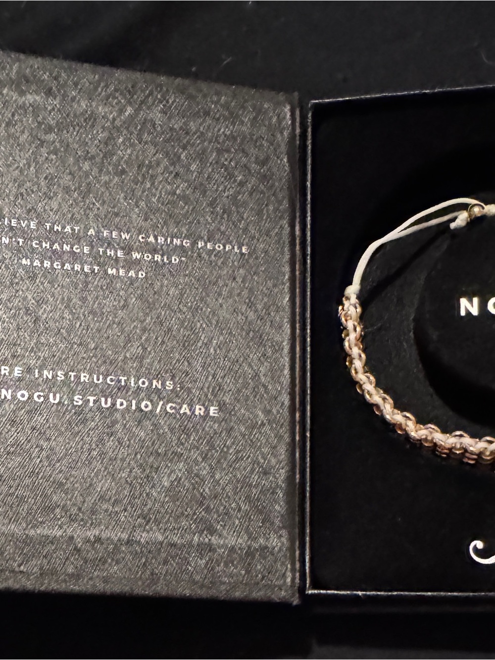 NOGU Supreme Kismet Links
Bracelet - 14k Gold (NWT)  Beautiful Braided